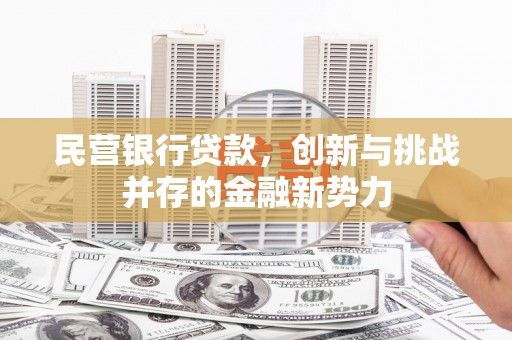 子洲民营银行贷款，创新与挑战并存的金融新势力