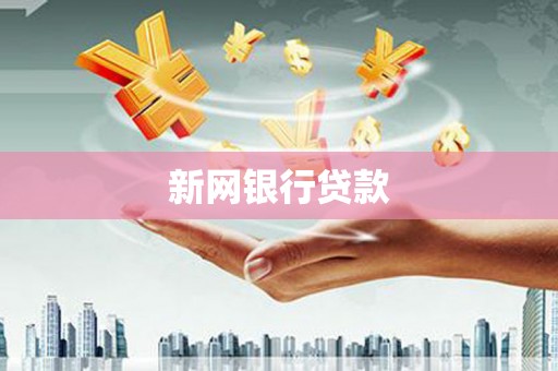 子洲新网银行贷款
