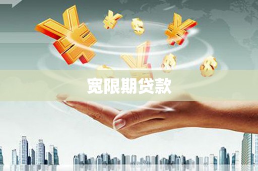 子洲宽限期贷款