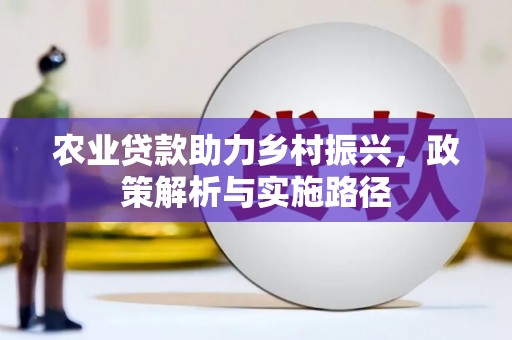 子洲农业贷款助力乡村振兴，政策解析与实施路径