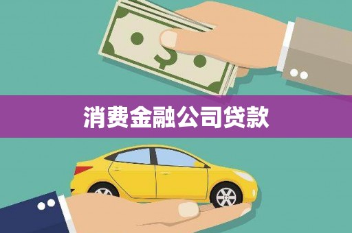 子洲消费金融公司贷款