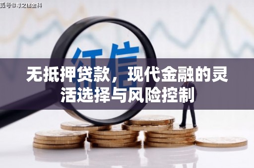 子洲无抵押贷款，现代金融的灵活选择与风险控制