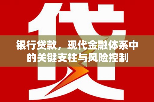 子洲银行贷款，现代金融体系中的关键支柱与风险控制