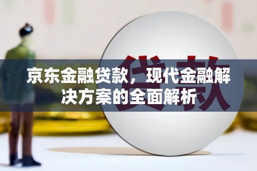 子洲京东金融贷款，现代金融解决方案的全面解析