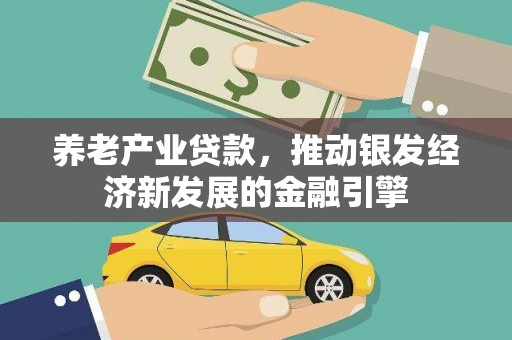 子洲养老产业贷款，推动银发经济新发展的金融引擎