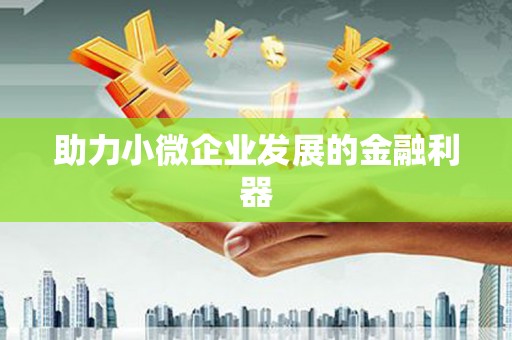 子洲助力小微企业发展的金融利器