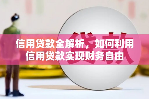 子洲信用贷款全解析，如何利用信用贷款实现财务自由