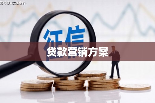 子洲贷款营销方案